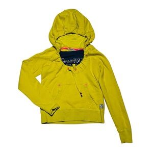 Italian design Vibrant Yellow Kids Hoodie